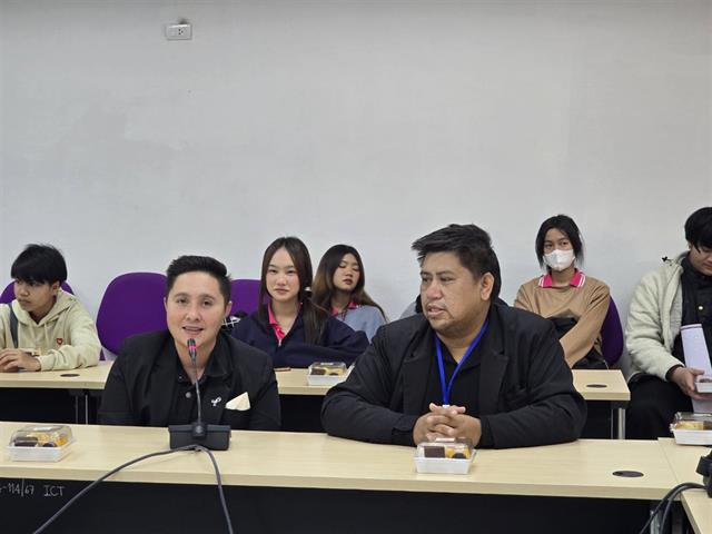 ต้อนรับคณะครูและนักศึกษา ปวช. วิทยาลัยเทคโนโลยีพะเยา
