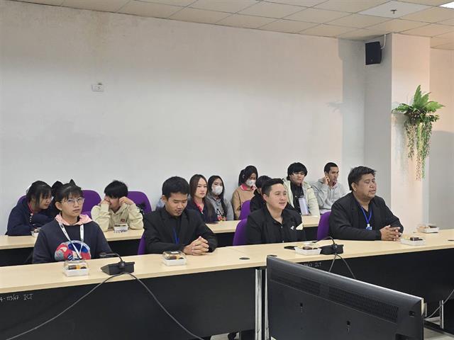 ต้อนรับคณะครูและนักศึกษา ปวช. วิทยาลัยเทคโนโลยีพะเยา