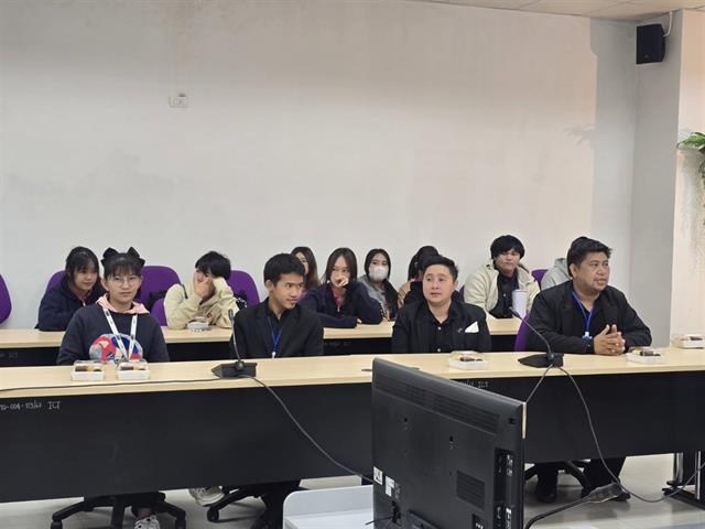 ต้อนรับคณะครูและนักศึกษา ปวช. วิทยาลัยเทคโนโลยีพะเยา