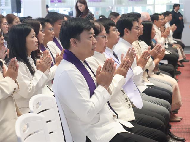 คณะวิศวกรรมศาสตร์ เสริมสิริมงคลรับศักราชใหม่ ร่วมพิธีทำบุญและบำเพ็ญกุศล เนื่องในโอกาสครบรอบ 16 ปี ม.พะเยา