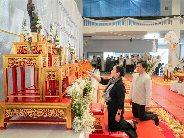 วิทยาลัยการศึกษา เข้าร่วมพิธีทำบุญเนื่องในวันขึ้นปีใหม่ ๒๕๖๙ เฉลิมฉลองครบรอบ ๑๖ ปี มหาวิทยาลัยพะเยา
