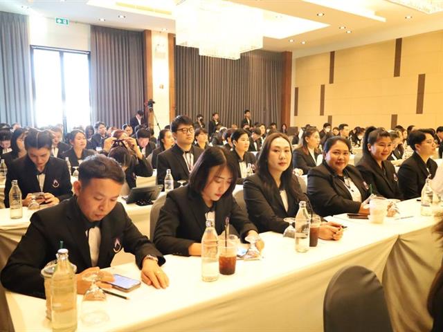 นิสิตวิทยาเขตเชียงราย จัดงานสัมมนาการบริหารการศึกษา 