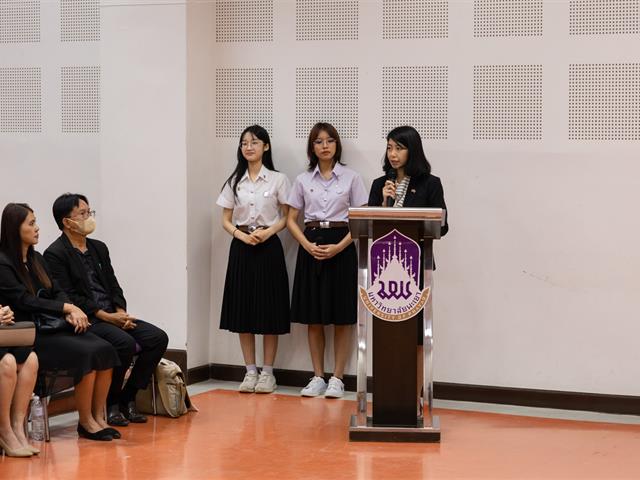 คณะศิลปศาสตร์ร่วมต้อนรับผู้แทนจากสถานเอกอัครราชทูตฝรั่งเศส โครงการเสริมสร้างความร่วมมือด้านวัฒนธรรมและภาษา
