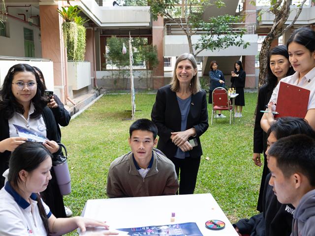 คณะศิลปศาสตร์ร่วมต้อนรับผู้แทนจากสถานเอกอัครราชทูตฝรั่งเศส โครงการเสริมสร้างความร่วมมือด้านวัฒนธรรมและภาษา