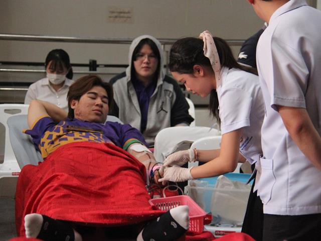บริจาคโลหิต คณะสหเวชศาสตร์ ม.พะเยา