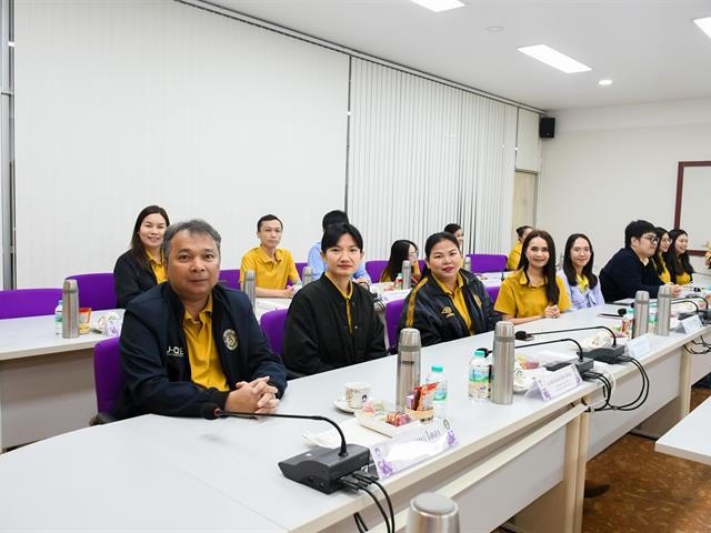 วิทยาลัยการศึกษา ต้อนรับคณะศึกษาดูงานด้านงานฝึกประสบการณ์วิชาชีพทางการศึกษา จากคณะครุศาสตร์ มหาวิทยาลัยราชภัฏอุดรธานี