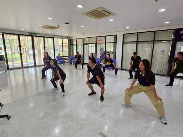 วิทยาเขตเชียงราย ออกกำลังกายเพื่อสุขภาพที่แข็งแรง