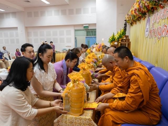 คณะศิลปศาสตร์ได้จัดโครงการ “สุขสะหรี ปี๋ใหม่เมือง และทำบุญคณะศิลปศาสตร์” ประจำปี ๒๕๖๙