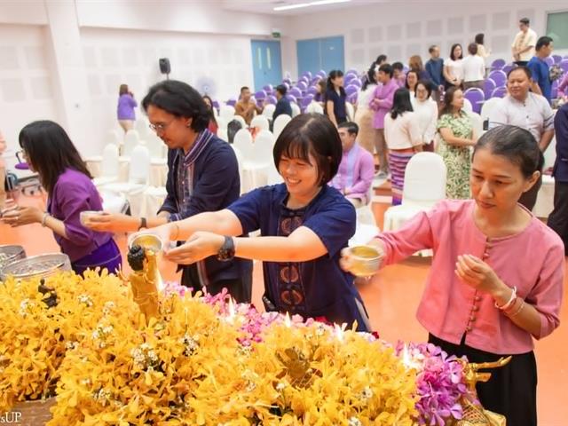 คณะศิลปศาสตร์ได้จัดโครงการ “สุขสะหรี ปี๋ใหม่เมือง และทำบุญคณะศิลปศาสตร์” ประจำปี ๒๕๖๙