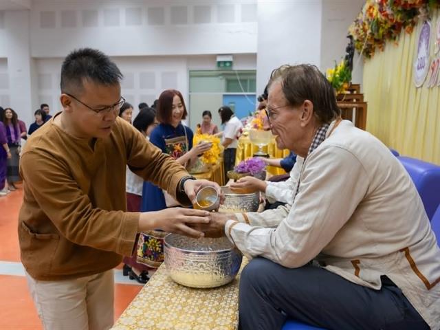 คณะศิลปศาสตร์ได้จัดโครงการ “สุขสะหรี ปี๋ใหม่เมือง และทำบุญคณะศิลปศาสตร์” ประจำปี ๒๕๖๙