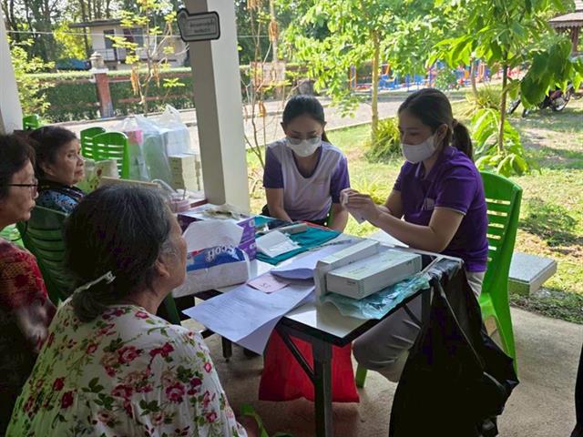คณะทันตแพทยศาสตร์ มหาวิทยาลัยพะเยา ลงพื้นที่เชิงรุก ยกระดับการดูแลสุขภาพช่องปากผู้สูงอายุด้วยโภชนบำบัดแม่นยำ ณ ตำบลแม่ใส