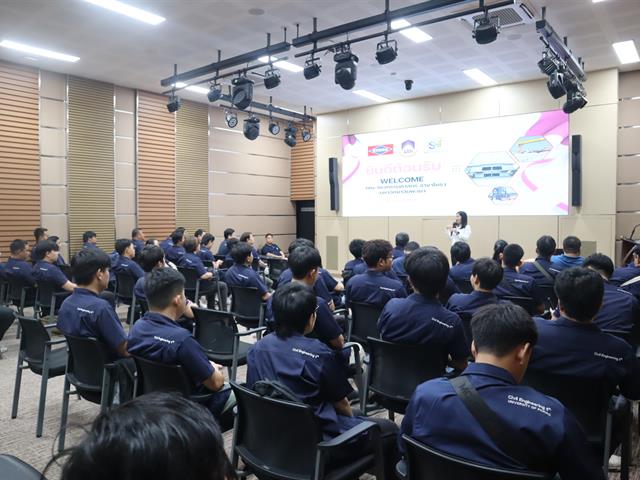 วิศวกรรมโยธาโครงการพิเศษ จัดศึกษาดูงานวิชาชีพ เรียนรู้เทคโนโลยีก่อสร้างสมัยใหม่จากสถานประกอบการชั้นนำ