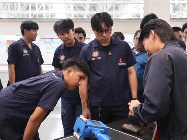วิศวกรรมโยธาโครงการพิเศษ จัดศึกษาดูงานวิชาชีพ เรียนรู้เทคโนโลยีก่อสร้างสมัยใหม่จากสถานประกอบการชั้นนำ