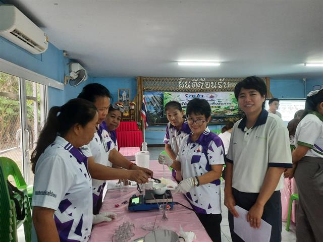 คณะเภสัชศาสตร์ มหาวิทยาลัยพะเยา ร่วมกับเทศบาลตำบลท่าวังทอง ร่วมจัดกิจโครงการส่งเสริมการใช้สมุนไพรเพื่อสุขภาพ