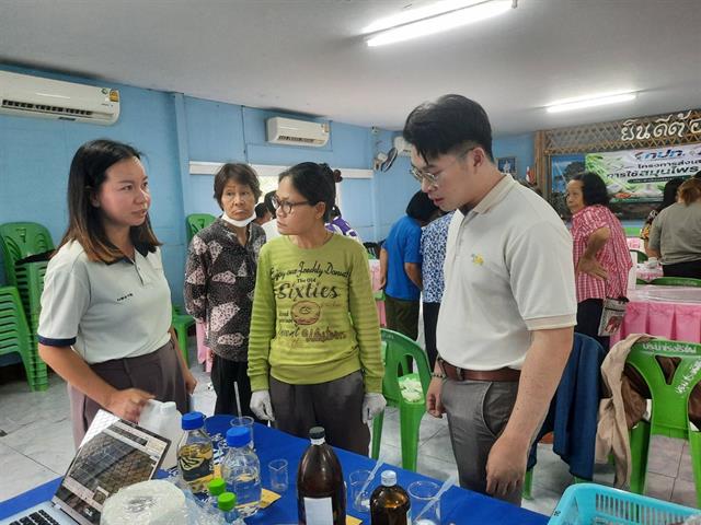 คณะเภสัชศาสตร์ มหาวิทยาลัยพะเยา ร่วมกับเทศบาลตำบลท่าวังทอง ร่วมจัดกิจโครงการส่งเสริมการใช้สมุนไพรเพื่อสุขภาพ