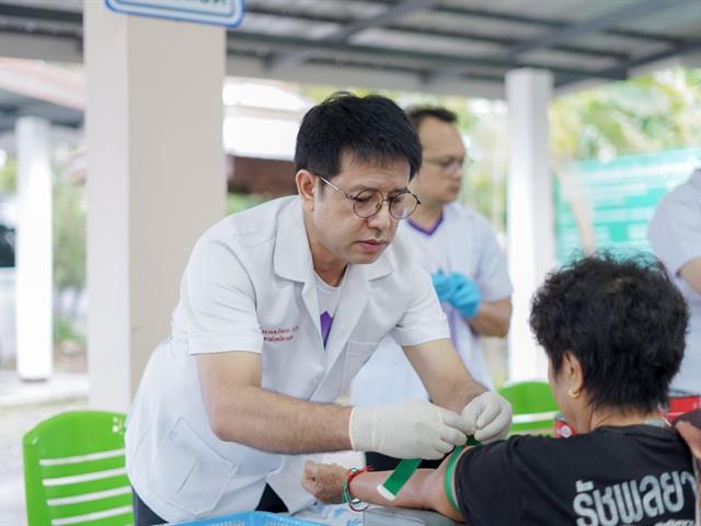 โครงการยกระดับการดูแลผู้สูงอายุด้วยโภชนบำบัดแม่นยำที่บูรณาการ   ข้อมูลสุขภาพช่องปากและผลทางห้องปฏิบัติการทางการแพทย์    ภายใต้โครงการศูนย์สัมฤทธิ์สุข