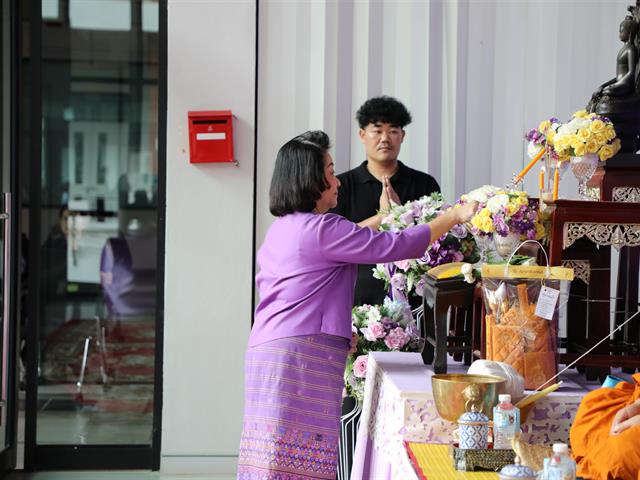 คณะทันตแพทยศาสตร์ มหาวิทยาลัยพะเยา จัดกิจกรรมทำบุญ เนื่องในวันคล้ายวันสถาปนาครบรอบ 14 ปี คณะทันตแพทยศาสตร์ มหาวิทยาลัยพะเยา