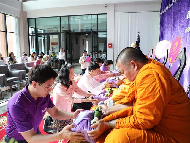 คณะทันตแพทยศาสตร์ มหาวิทยาลัยพะเยา จัดกิจกรรมทำบุญ เนื่องในวันคล้ายวันสถาปนาครบรอบ 14 ปี คณะทันตแพทยศาสตร์ มหาวิทยาลัยพะเยา
