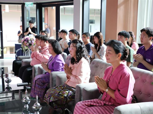 คณะทันตแพทยศาสตร์ มหาวิทยาลัยพะเยา จัดกิจกรรมทำบุญ เนื่องในวันคล้ายวันสถาปนาครบรอบ 14 ปี คณะทันตแพทยศาสตร์ มหาวิทยาลัยพะเยา
