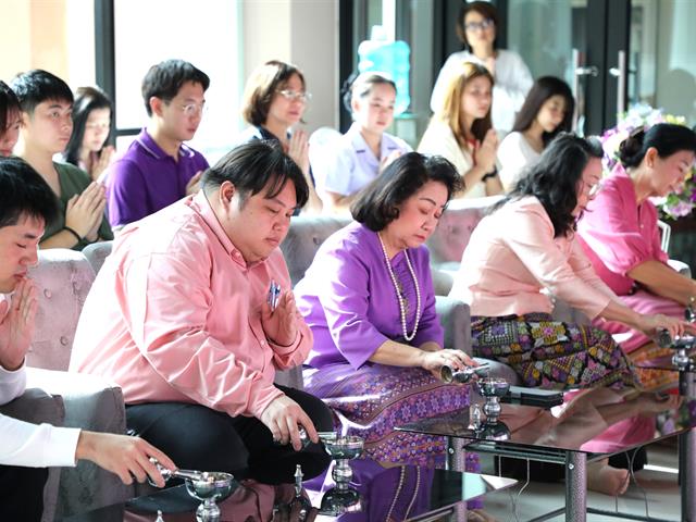 คณะทันตแพทยศาสตร์ มหาวิทยาลัยพะเยา จัดกิจกรรมทำบุญ เนื่องในวันคล้ายวันสถาปนาครบรอบ 14 ปี คณะทันตแพทยศาสตร์ มหาวิทยาลัยพะเยา