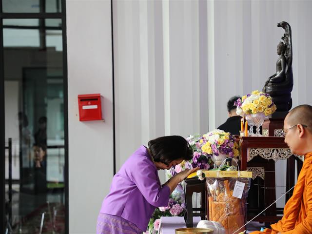 คณะทันตแพทยศาสตร์ มหาวิทยาลัยพะเยา จัดกิจกรรมทำบุญ เนื่องในวันคล้ายวันสถาปนาครบรอบ 14 ปี คณะทันตแพทยศาสตร์ มหาวิทยาลัยพะเยา