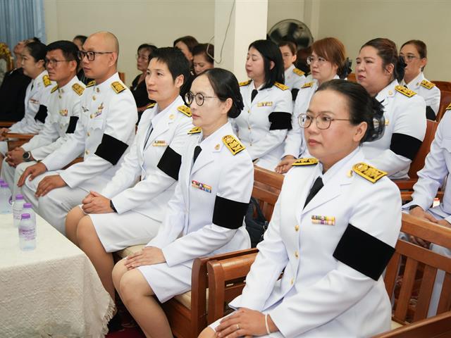 อธิการบดีมหาวิทยาลัยพะเยา มอบหมายรองอธิการบดีเป็นประธานในพิธีพระราชทานน้ำหลวงอาบศพ ผู้ช่วยศาสตราจารย์ ดร.สุนทร คล้ายอ่ำ