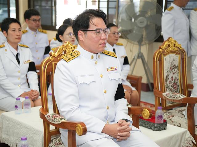 อธิการบดีมหาวิทยาลัยพะเยา มอบหมายรองอธิการบดีเป็นประธานในพิธีพระราชทานน้ำหลวงอาบศพ ผู้ช่วยศาสตราจารย์ ดร.สุนทร คล้ายอ่ำ