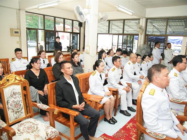 อธิการบดีมหาวิทยาลัยพะเยา มอบหมายรองอธิการบดีเป็นประธานในพิธีพระราชทานน้ำหลวงอาบศพ ผู้ช่วยศาสตราจารย์ ดร.สุนทร คล้ายอ่ำ