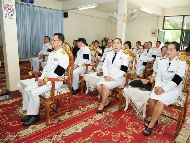 อธิการบดีมหาวิทยาลัยพะเยา มอบหมายรองอธิการบดีเป็นประธานในพิธีพระราชทานน้ำหลวงอาบศพ ผู้ช่วยศาสตราจารย์ ดร.สุนทร คล้ายอ่ำ