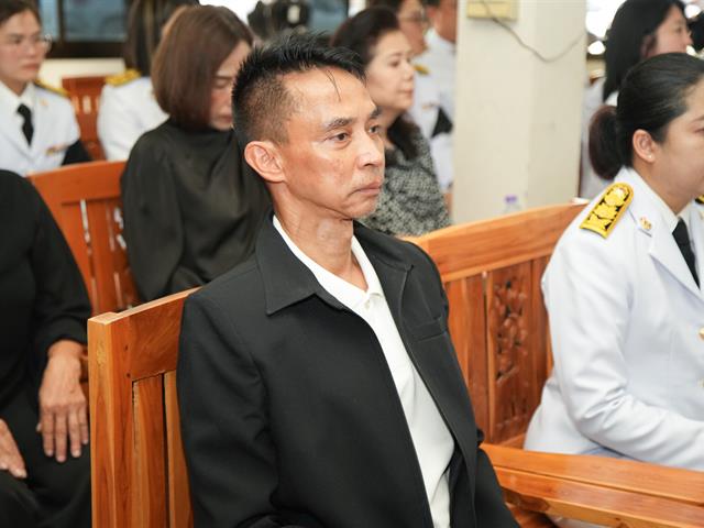 อธิการบดีมหาวิทยาลัยพะเยา มอบหมายรองอธิการบดีเป็นประธานในพิธีพระราชทานน้ำหลวงอาบศพ ผู้ช่วยศาสตราจารย์ ดร.สุนทร คล้ายอ่ำ