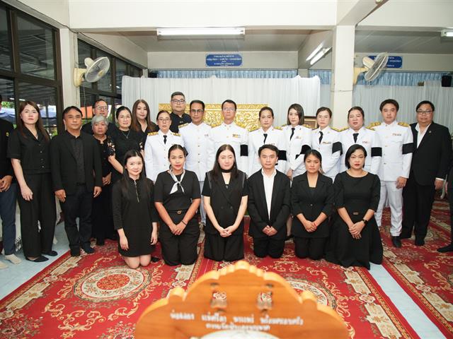 คณะวิศวกรรมศาสตร์ ร่วมวางพวงหรีดและแสดงความอาลัยต่อการจากไป ของผู้ช่วยศาสตราจารย์ ดร.สุนทร คล้ายอ่ำ