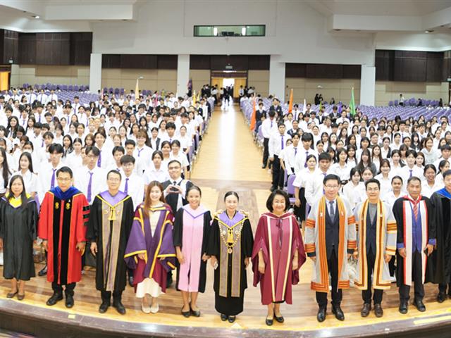 คณะทันตแพทยศาสตร์ มหาวิทยาลัยพะเยา เข้าร่วมพิธีไหว้ครู มหาวิทยาลัยพะเยา ประจำปีการศึกษา 2569