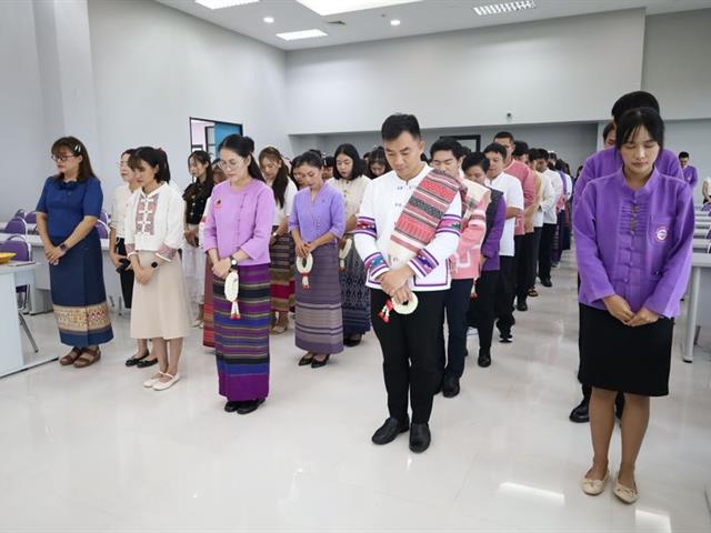 พิธีไหว้ครูนิสิตบริหารการศึกษา วิทยาเขตเชียงราย ประจำปี 69