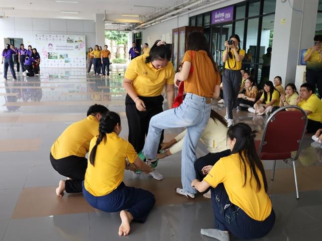 นิสิตบริหารการศึกษา วิทยาเขตเชียงราย จัดกิจกรรมสานสัมพันธ์น้องพี่ สร้างความสามัคคีและเสริมสร้างสุขภาวะที่ดี