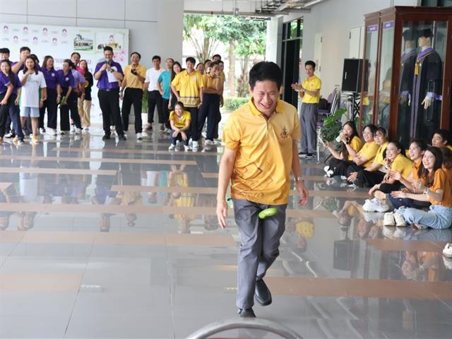 นิสิตบริหารการศึกษา วิทยาเขตเชียงราย จัดกิจกรรมสานสัมพันธ์น้องพี่ สร้างความสามัคคีและเสริมสร้างสุขภาวะที่ดี