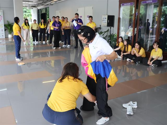 นิสิตบริหารการศึกษา วิทยาเขตเชียงราย จัดกิจกรรมสานสัมพันธ์น้องพี่ สร้างความสามัคคีและเสริมสร้างสุขภาวะที่ดี