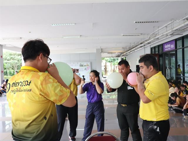 นิสิตบริหารการศึกษา วิทยาเขตเชียงราย จัดกิจกรรมสานสัมพันธ์น้องพี่ สร้างความสามัคคีและเสริมสร้างสุขภาวะที่ดี