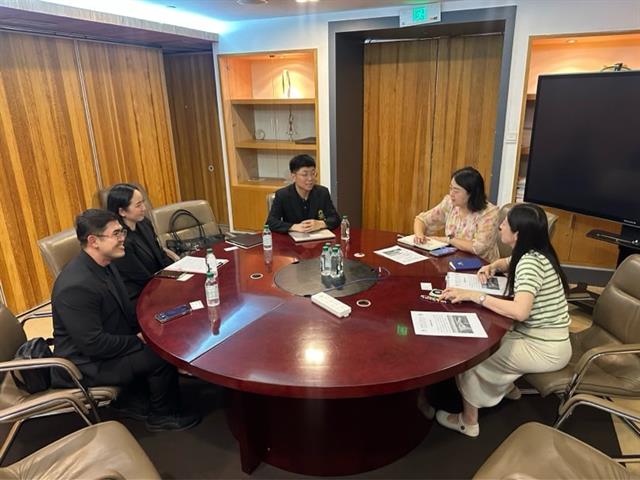 คณะศิลปศาสตร์ มหาวิทยาลัยพะเยา เข้าเยี่ยมเยือนศูนย์การศึกษาและความร่วมมือด้านภาษาระหว่างประเทศ กระทรวงศึกษาธิการแห่งสาธารณรัฐประชาชนจีน
