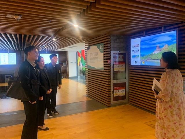 คณะศิลปศาสตร์ มหาวิทยาลัยพะเยา เข้าเยี่ยมเยือนศูนย์การศึกษาและความร่วมมือด้านภาษาระหว่างประเทศ กระทรวงศึกษาธิการแห่งสาธารณรัฐประชาชนจีน