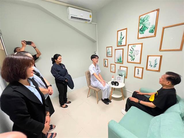 กิจกรรม Bio Feedback จุด Check in ที่ 5 โครงการ 16 ปี มหาวิทยาลัยพะเยา