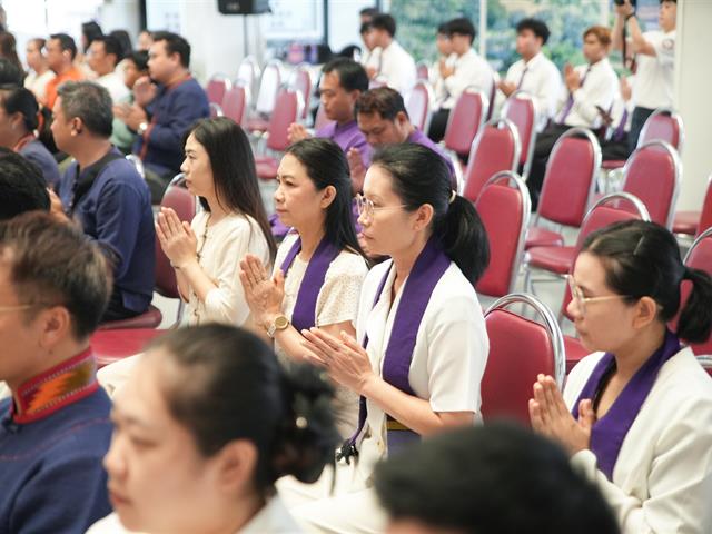 คณะวิศวกรรมศาสตร์ ร่วมพิธีสมโภชเทียนพรรษาและรับมอบต้นเทียนพรรษา สืบสานประเพณีอันดีงามเนื่องในเทศกาลเข้าพรรษา