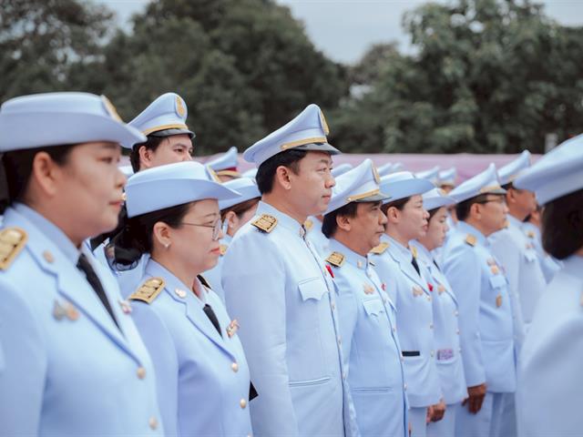 คณะวิศวกรรมศาสตร์ ร่วมพิธีบวงสรวงสมเด็จพระนเรศวรมหาราช เนื่องในโอกาสครบรอบ 16 ปี มหาวิทยาลัยพะเยา
