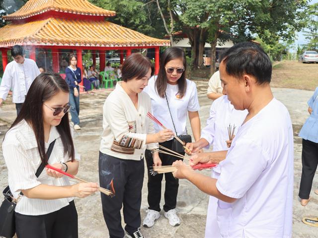 กองแผนงาน สืบสานคุณค่าพุทธประเพณี เสริมสร้างคุณธรรม หล่อหลอมวัฒนธรรมองค์กรแห่งธรรมาภิบาล
