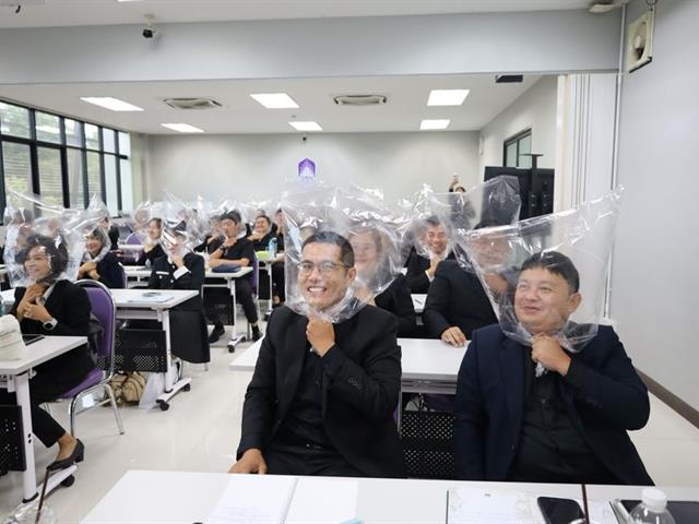 วิทยาเขตเชียงราย อบรมการป้องกันและระงับอัคคีภัย