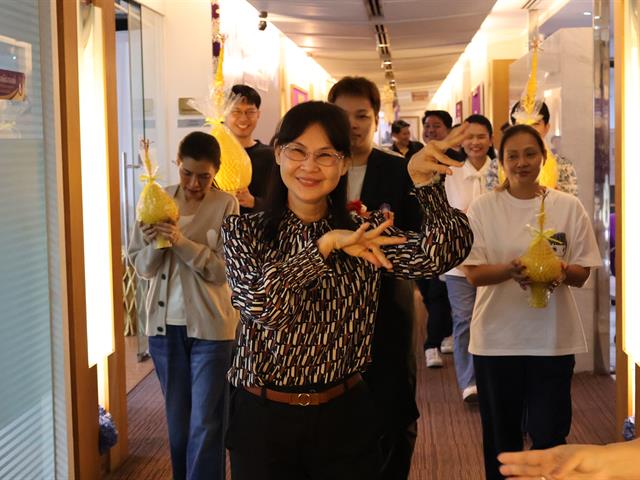 วิทยาลัยการจัดการ มหาวิทยาลัยพะเยา ร่วมสืบสานประเพณีแห่เทียนพรรษาและถวายเทียนพรรษา เนื่องในวันเข้าพรรษา ประจำปี 2569
