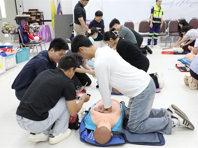 โรงพยาบาลทันตกรรม คณะทันตแพทยศาสตร์ มหาวิทยาลัยพะเยา จัดอบรมการจัดการภาวะฉุกเฉินทางทันตกรรม ภายใต้โครงการ HA ประจำปี 2569