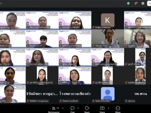 โครงการพัฒนาศักยภาพด้านการสอนสำหรับพยาบาลพี่เลี้ยง