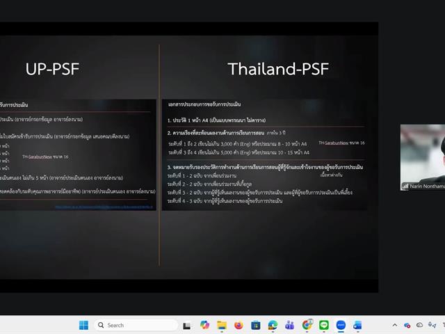 การพัฒนาสมรรถนะอาจารย์ด้านการสอนมืออาชีพ