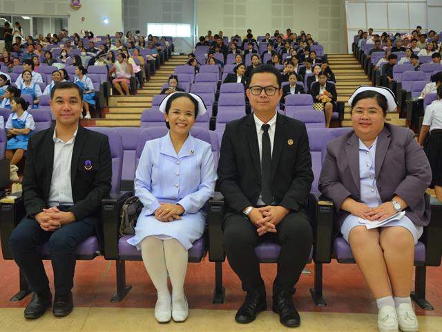 พิธีมอบหมวกและเข็มชั้นปี ประจำปีการศึกษา 2569 