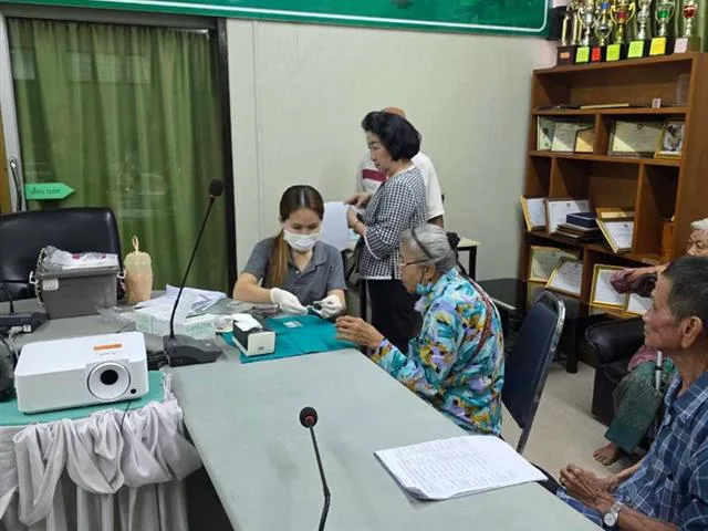 คณะทันตแพทยศาสตร์ มหาวิทยาลัยพะเยา ร่วมกับ มหาวิทยาลัยนีงาตะ ลงพื้นที่ รพ.สต.ท่าวังทอง ติดตามสุขภาพผู้สูงอายุปีที่ 2 ภายใต้วิจัยระยะยาว 3 ปี